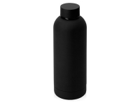 Вакуумная термобутылка "Cask" Waterline, soft touch, 500 мл, тубус, черный