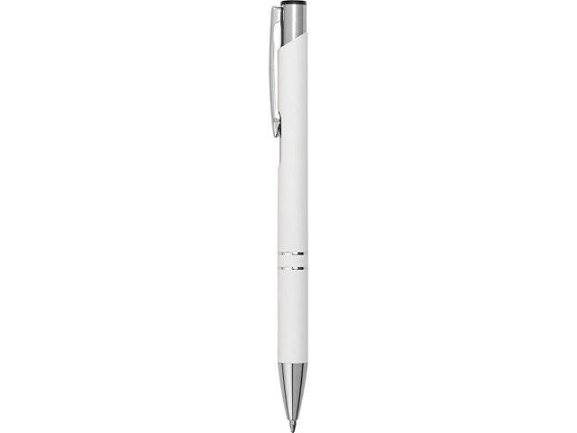 Ручка металлическая шариковая "Legend Gum" софт-тач, белый