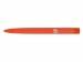 Ручка пластиковая шариковая трехгранная «Trinity K transparent Gum» soft-touch с чипом передачи инфо, оранжевый