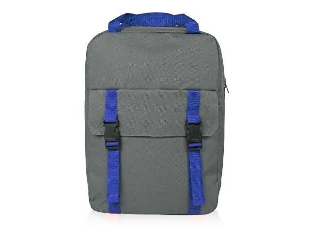Рюкзак «Lock», серый/синий