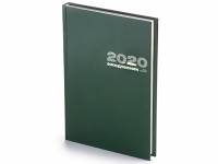 Ежедневник А5 датированный «Бумвинил» 2025, зеленый
