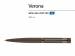 Ручка "Verona" шариковая  автоматическая, коричневый металлический корпус 1.0 мм, синяя