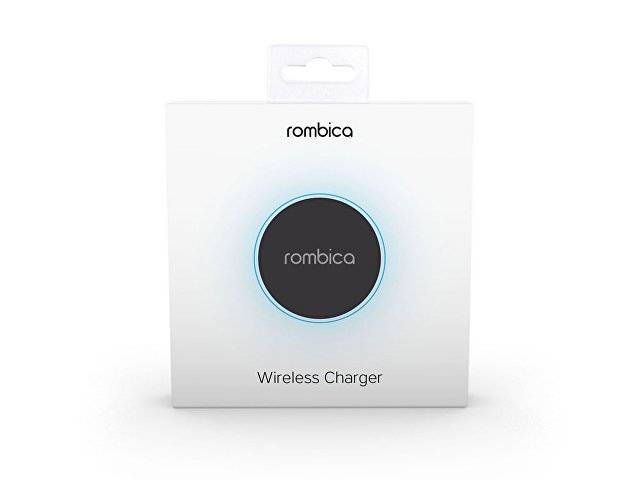 Беспроводное зарядное устройство Rombica  «NEO Core Quick» c быстрой зарядкой, черный (с лого)