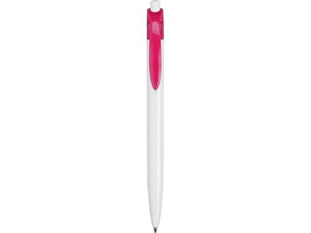 Ручка шариковая "Какаду", белый/розовый