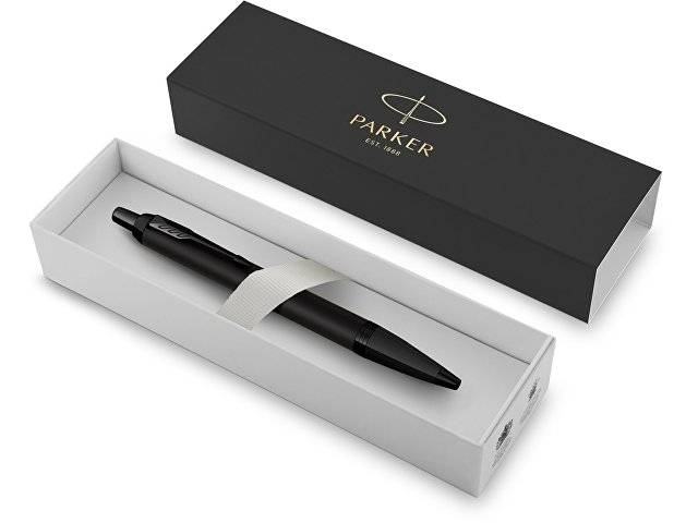 Шариковая ручка  Parker "IM MBLK BT", черный
