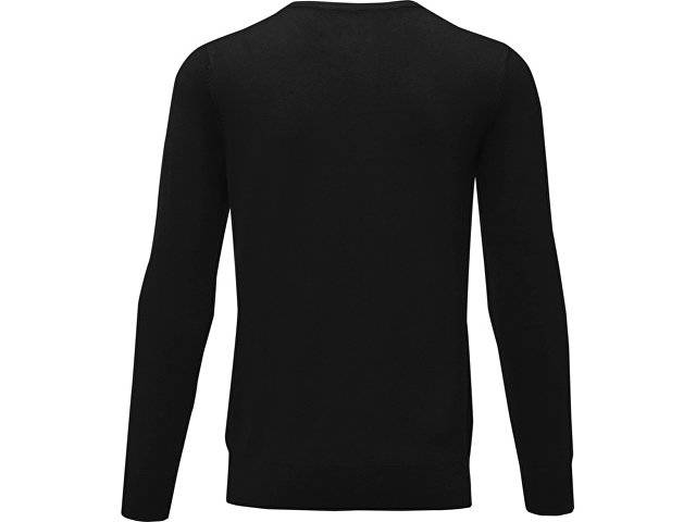 Мужской пуловер Merrit с круглым вырезом, черный