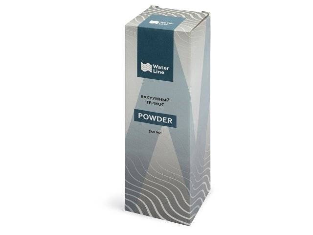 Вакуумный термос "Powder" 500 мл, черный