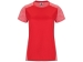 Спортивная футболка "Zolder" женская, красный/меланжевый красный