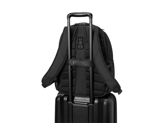 Рюкзак WENGER XE Professional 15.6", черный, переработанный ПЭТ/Полиэстер, 32х22х44 см, 23 л.