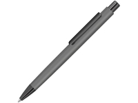 Металлическая шариковая ручка soft touch "Ellipse gum", серый