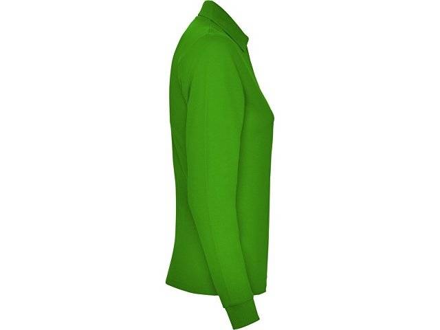 Рубашка поло "Estrella" женская с длинным рукавом, травянисто-зеленый