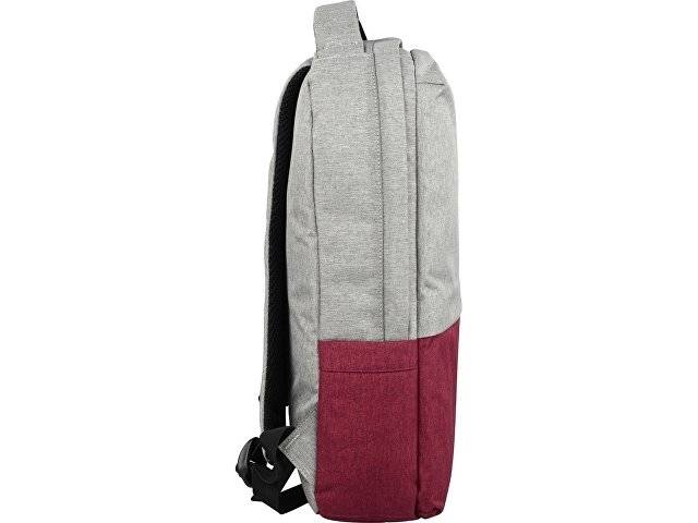Рюкзак «Fiji» с отделением для ноутбука, серый/красный 207C