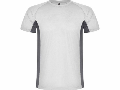 Спортивная футболка "Shanghai" мужская, белый/графитовый