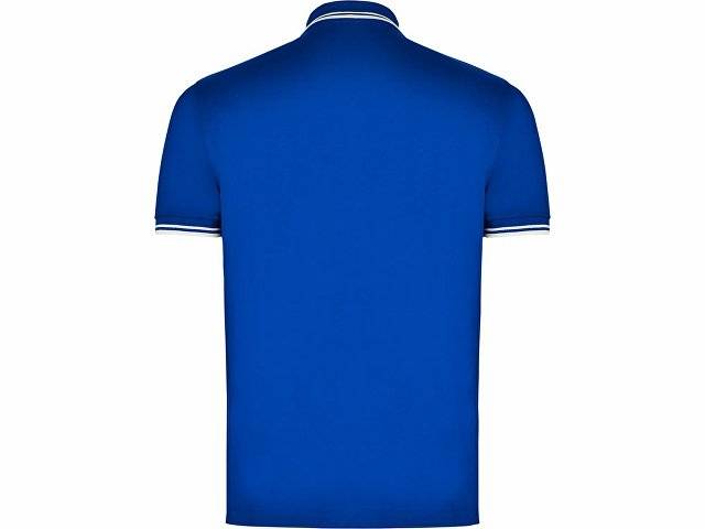 Рубашка поло "Montreal" мужская, королевский синий/белый