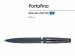 Ручка "Portofino" шариковая  автоматическая, синий металлический корпус, 1.0 мм, синяя