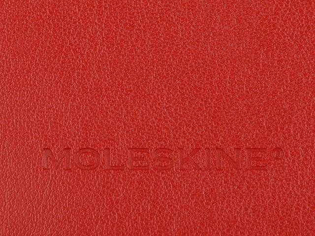 Записная книжка Moleskine Classic Soft (в линейку), Large (13х21см), красный