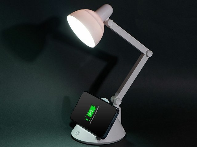 Настольный светильник с функцией беспроводной зарядки "Bendy"