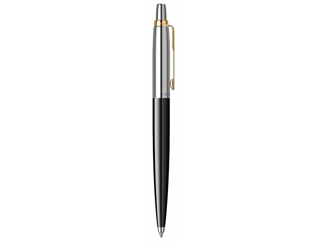 Шариковая ручка Parker Jotter K160, цвет: Black/GT, стержень: F, цвет чернил: blue, в подарочной упаковке.