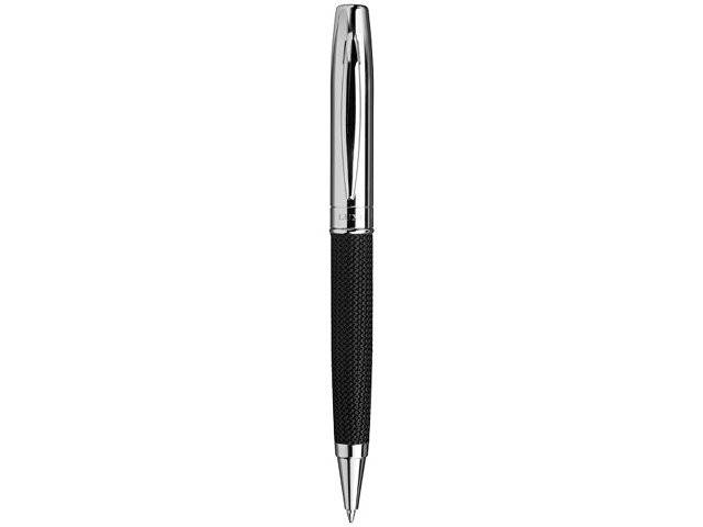 Подарочный набор из шариковой ручки и портмоне, черный