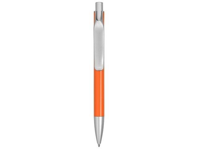 Ручка металлическая шариковая «Large», оранжевый/серебристый
