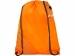 Рюкзак со шнурком Oriole с двойным кармашком, оранжевый