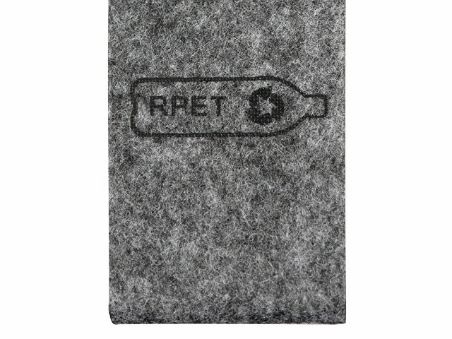 Брелок "Felt" из RPET-фетра, серый