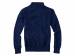 Пуловер "Set" с застежкой на четверть длины, т.синий/серый