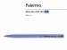 Ручка "Palermo" шариковая  автоматическая, фиолетовый металлический корпус, 0,7 мм, синяя