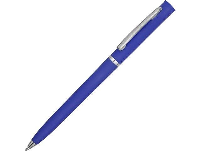 Набор канцелярский "Softy": блокнот, линейка, ручка, пенал, синий