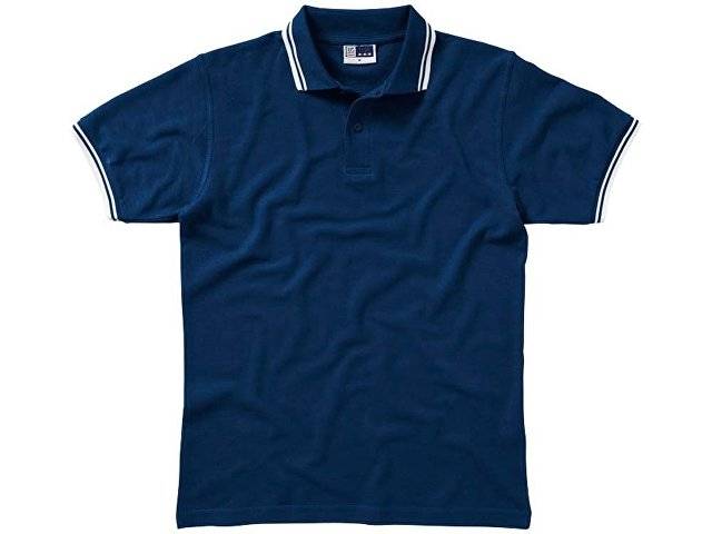 Рубашка поло "Erie" мужская, темно-синий