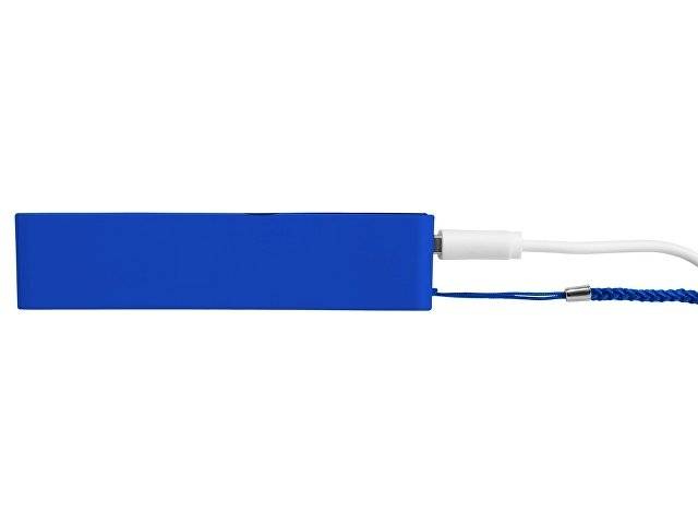 Портативное зарядное устройство "Jive", ярко-синий/белый