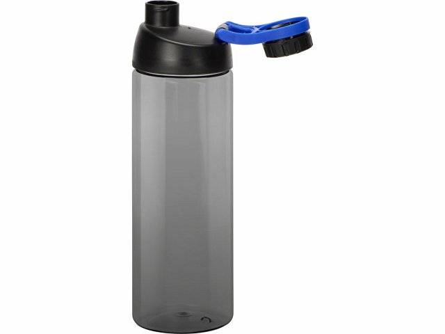 Спортивная бутылка для воды с держателем "Biggy", 1000 мл, синий