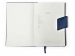 Бизнес блокнот А5 "Monoi" с клапаном, твердая обложка, 128 листов, темно-синий