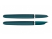 Перьевая ручка Parker 51 CORE TEAL BLUE CT, перо: F, цвет чернил: black, в подарочной упаковке.