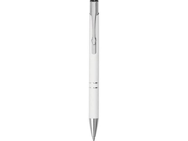 Ручка металлическая шариковая "Legend Gum" софт-тач, белый
