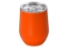 Вакуумная термокружка "Sense", непротекаемая крышка, крафтовая упаковка, оранжевый