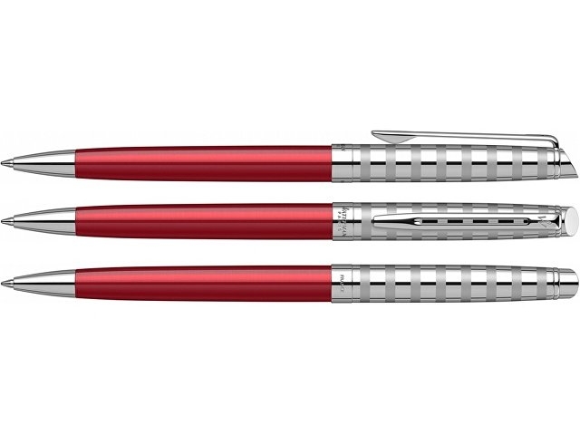 Шариковая ручка Waterman Hemisphere French riviera Deluxe RED CLUB в подарочной коробке