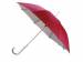 Зонт-трость полуавтомат "Майорка", красный/серебристый