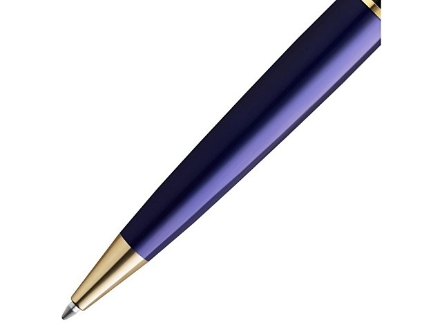 Шариковая ручка Waterman Expert Blue Lacquer GT, цвет чернил: синий М