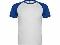 Спортивная футболка "Indianapolis" детская, белый/королевский синий