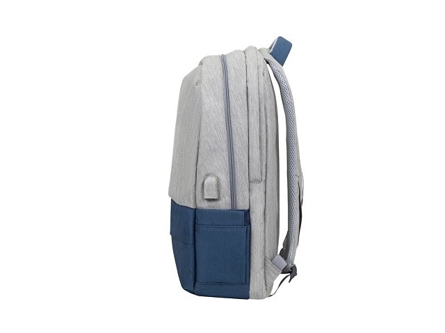 RIVACASE 7567 grey/dark blue рюкзак для ноутбука 17.3" / 6