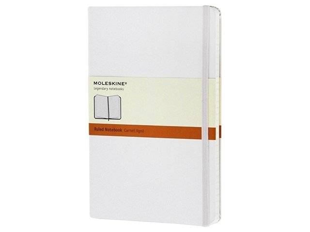 Подарочный набор Moleskine Sherlock с блокнотом А5 и ручкой, белый