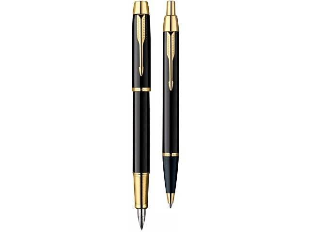 Набор «Parker IM Core Black GT»: ручка шариковая, ручка перьевая