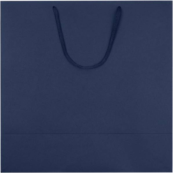Пакет бумажный Porta L, темно-синий