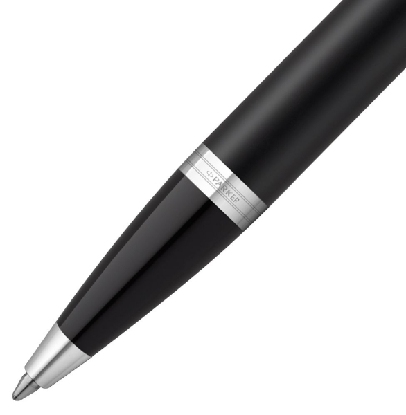 Ручка шариковая Parker IM Essential Muted Black CT, черная