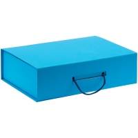 Коробка Case, подарочная, голубая
