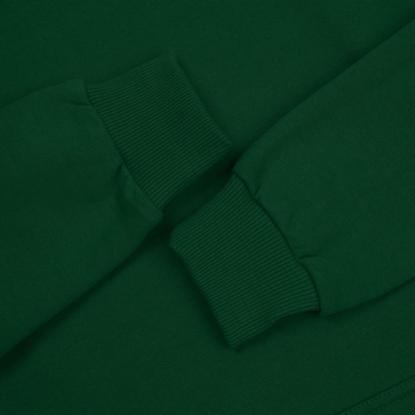 Толстовка с капюшоном Unit Kirenga Heavy, темно-зеленая