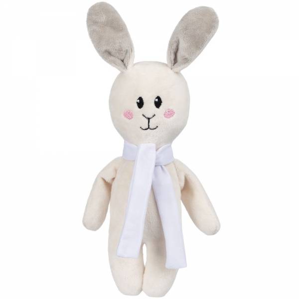 Мягкая игрушка Beastie Toys, заяц с белым шарфом