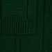 Плед Bambolay, темно-зеленый