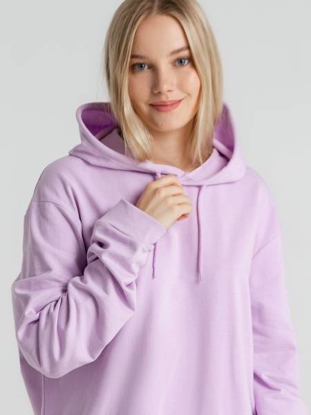 Толстовка с капюшоном унисекс Hoodie, сиреневая